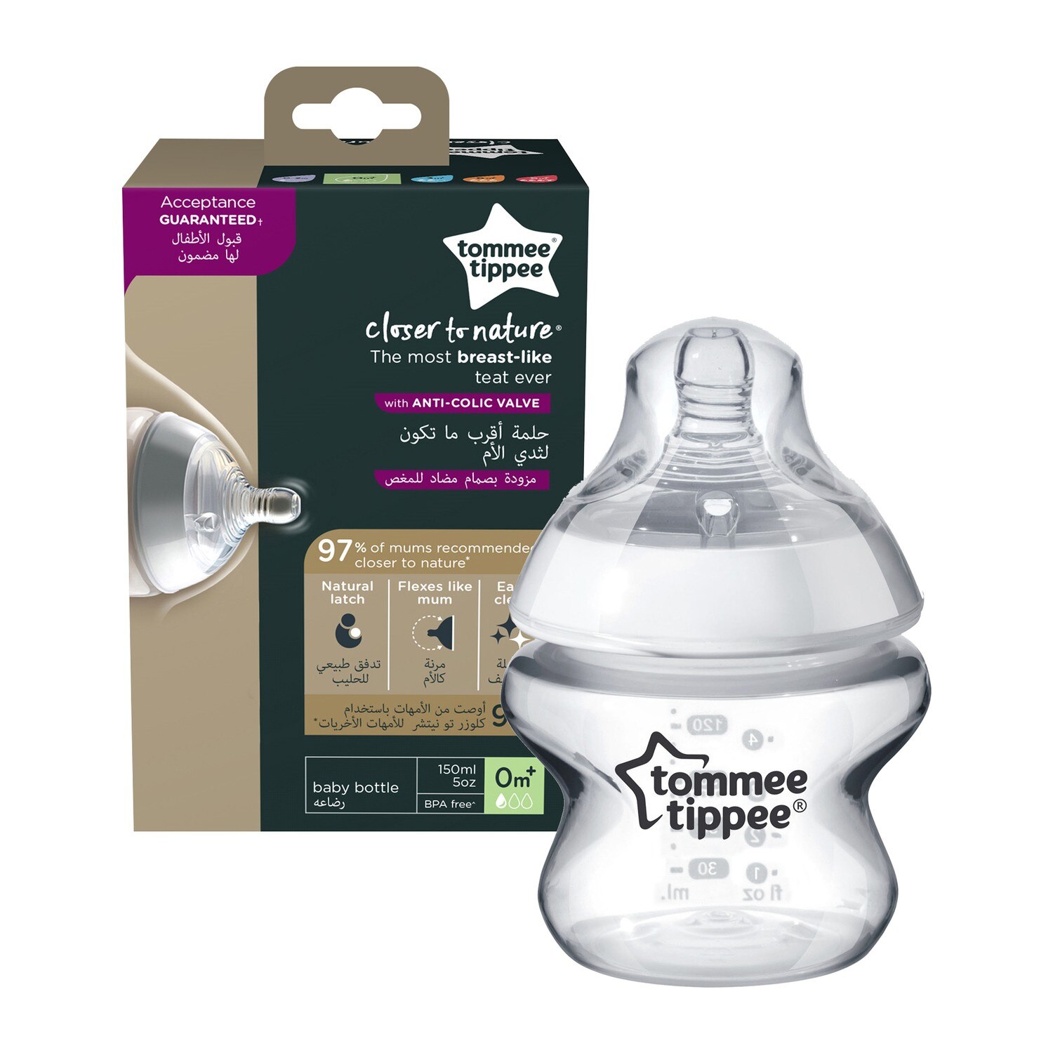 Tommee Tippee PP Closer To Nature Biberon  150 ML